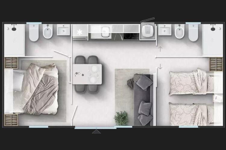 Premium Mobile Home In 노바야 외부 사진